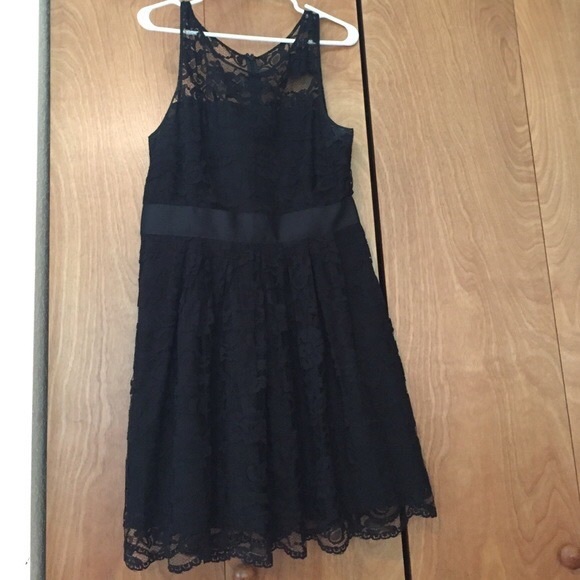 BB Dakota Dresses & Skirts - Black Lace Dress - BB Dakota size 12